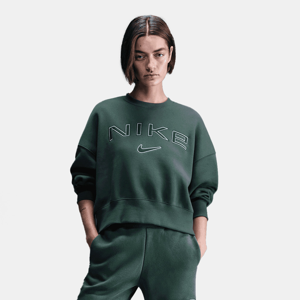 Nike Nike Steertwear Phoenix Fleece Logo Crew Γυναικεία Μπλούζα Φούτερ (9000190626_79230) 2025
