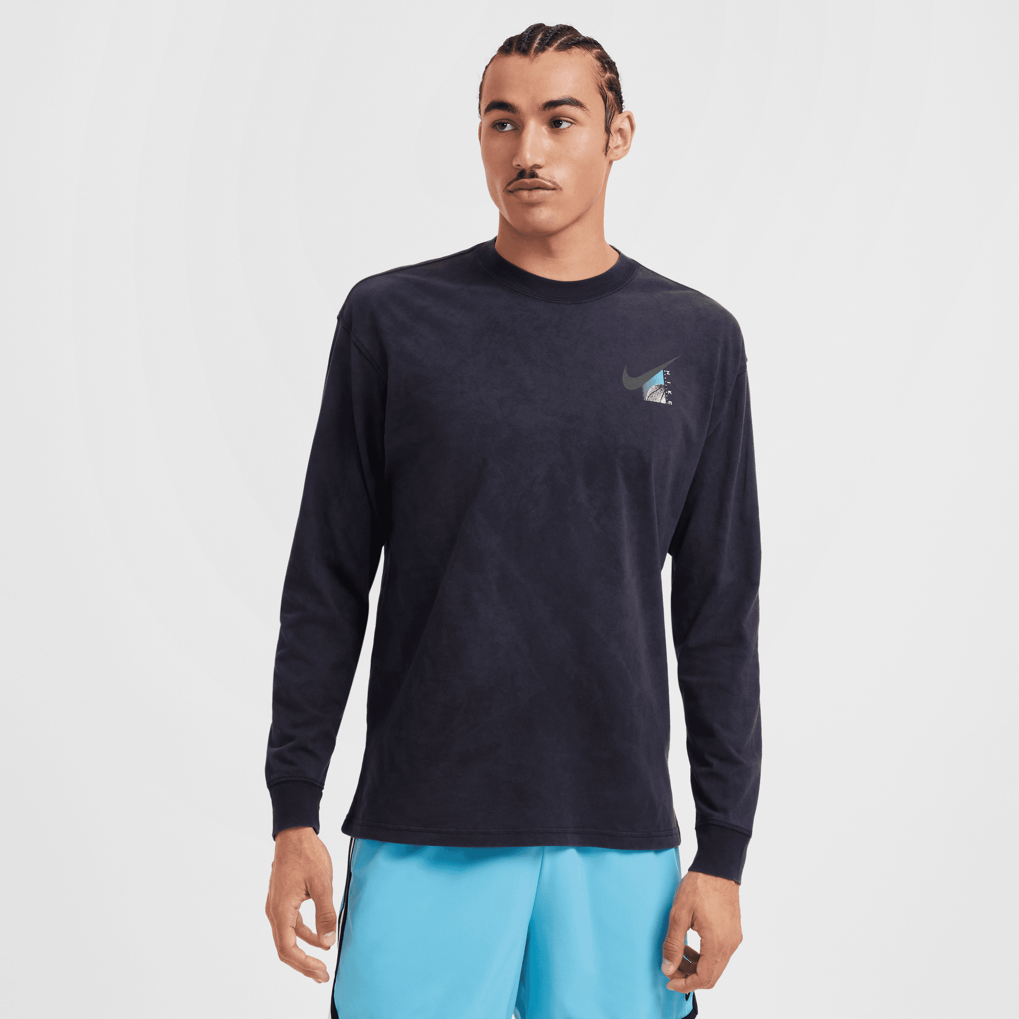 Nike Nike Club M90 OC Ανδρική Μπλούζα με Μακρύ Μανίκι (9000197636_1469)