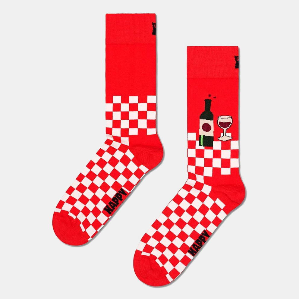 Happy Socks Wine And Dine Unisex Socks
