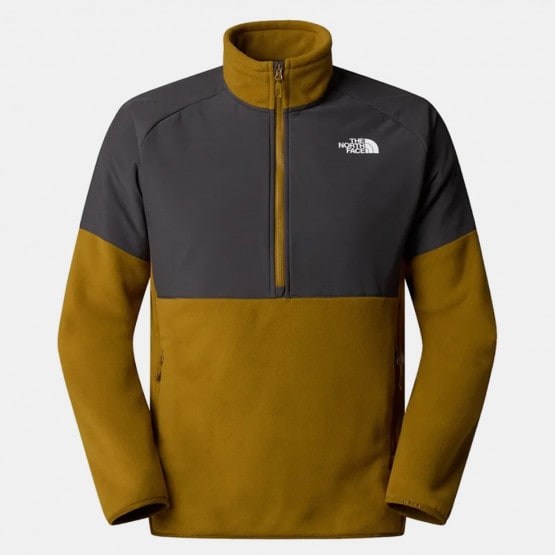 The North Face M Glacier Hvwt 1/2 Zip Moss Green