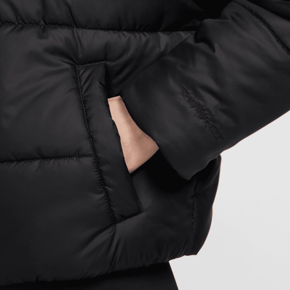 Nike Sportswear Therma-FIT  Γυναικείο Puffer Μπουφάν με Κουκούλα