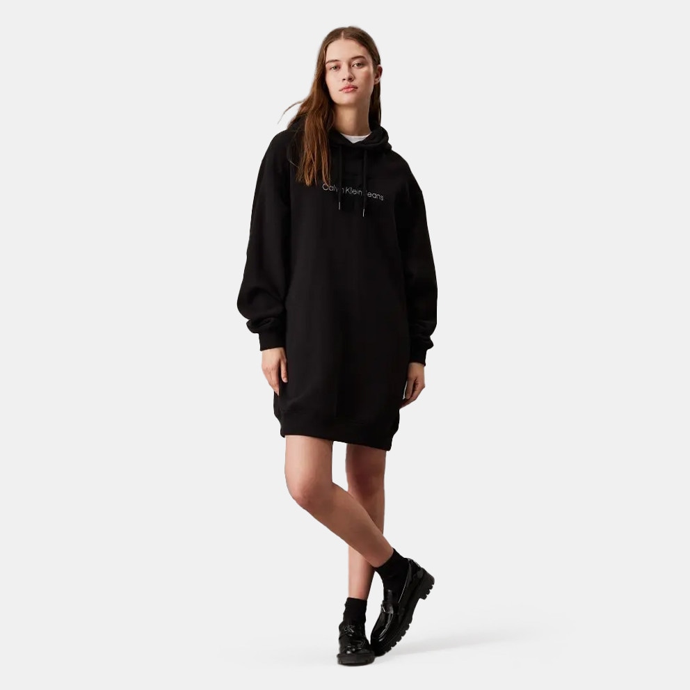  Calvin Klein Chenille Monologo Hoodie Dress (9000200994_68372) 2025