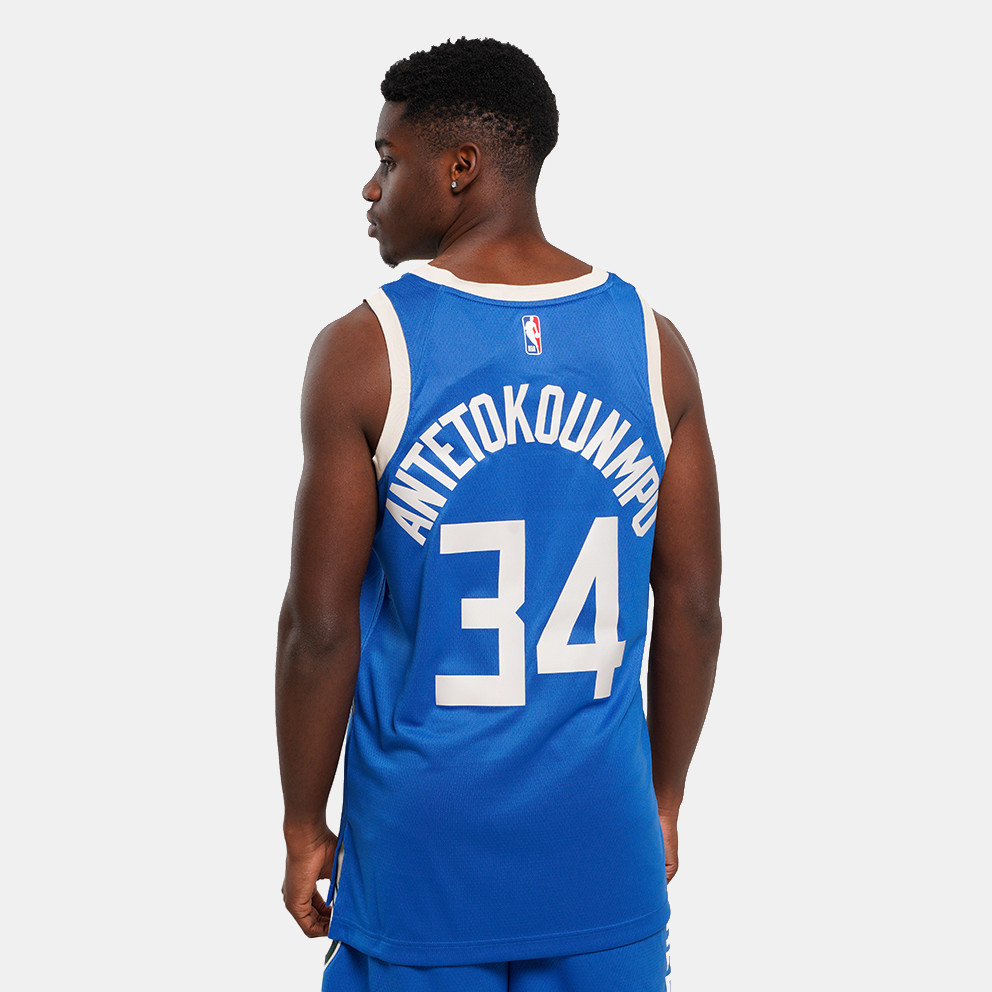 Nike NBA City Edition Giannis Antetokounmpo Milwaukee Bucks Ανδρική Μπασκετική Φανέλα (9000197313_46809) φωτογραφία