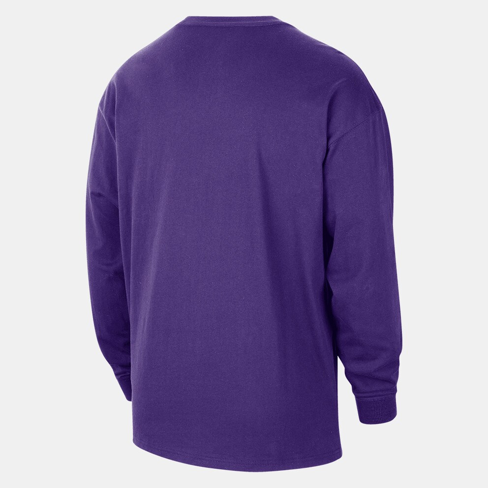 Nike NBA City Edition Los Angeles Lakers Men's Basketball Longsleeve Shirt