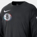 Nike NBA City Edition Brooklyn Nets Ανδρική Μπασκετική Μακρυμάνικη Μπλούζα