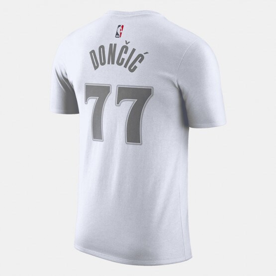 Nike NBA City Edition Luka Doncic Dallas Mavericks Men s Basketball T Shirt White HJ2770 104