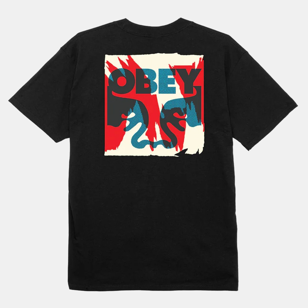 Obey Torn Posters Icon Men's T-Shirt