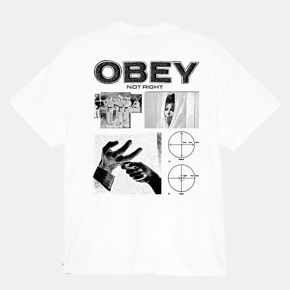 Obey Not Right Heavy Weight Ανδρικό T-shirt