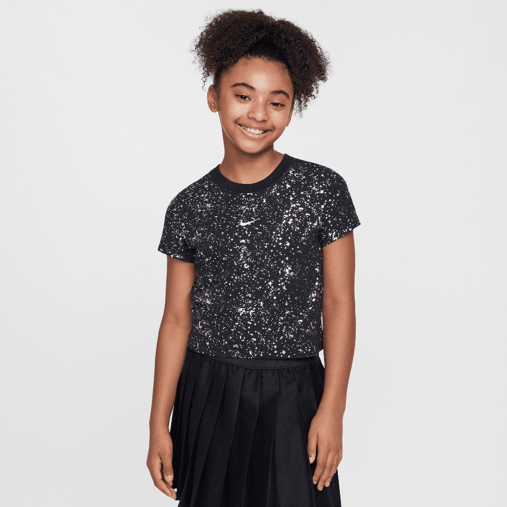 Nike Sportswear Kids T-Shirt Shine Mod Crop