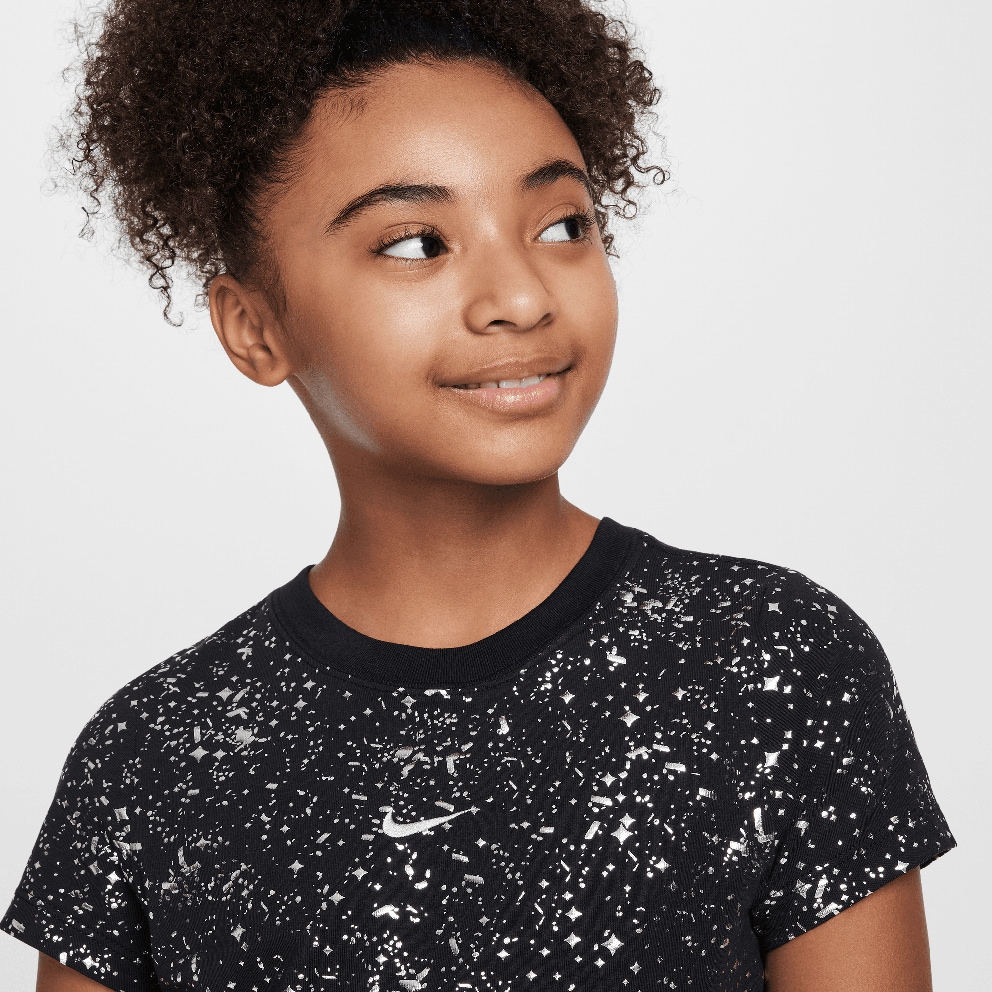 Nike Sportswear Kids T-Shirt Shine Mod Crop