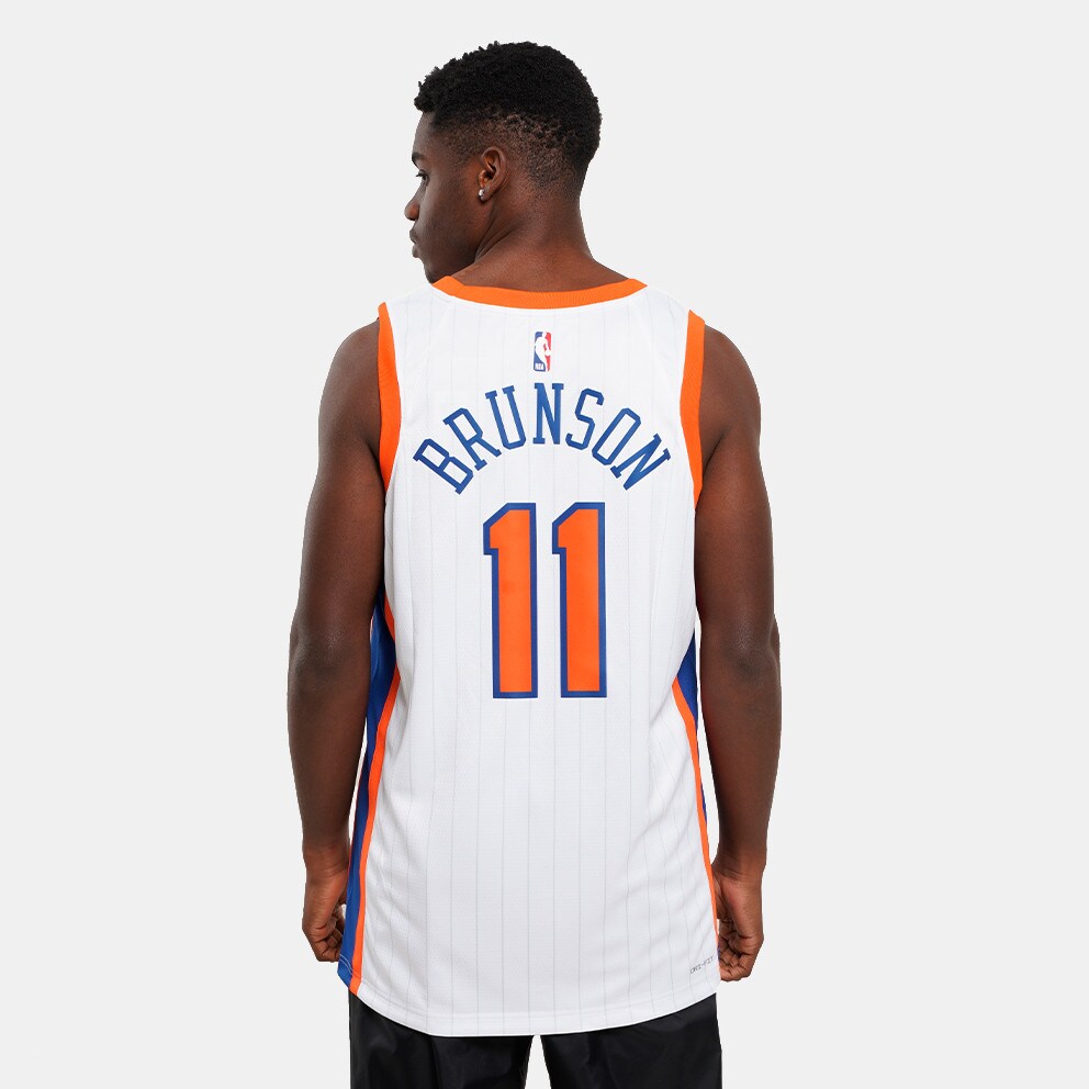 Nike NBA City Edition Jalen Brunson New York Knicks Men's Basketball Jersey