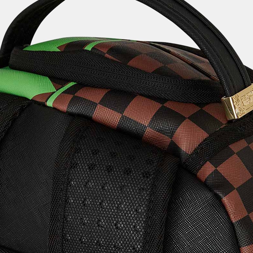 Sprayground Green Money Bear Split Dlxsv Backpack
