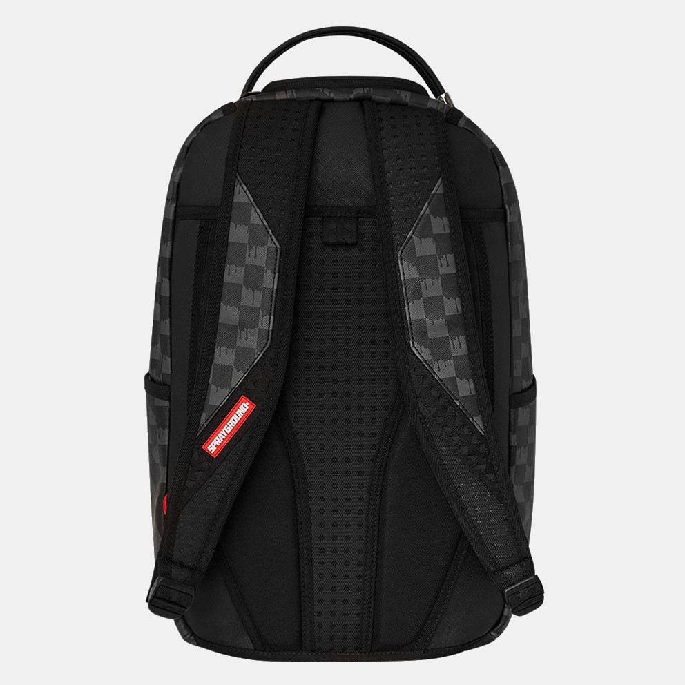 Sprayground Hangover Grey Drip Check Dlxsv Backpac