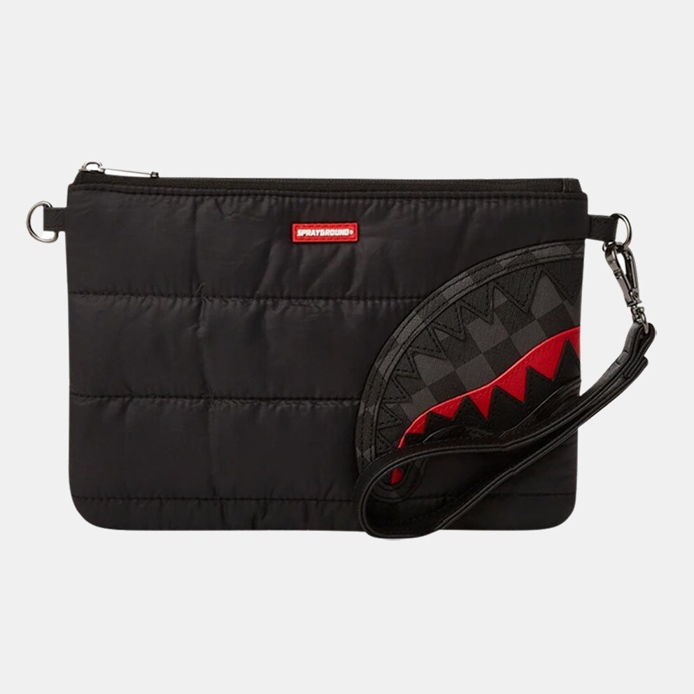 Sprayground Black Puffer Clutch
