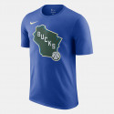 Nike Milwaukee Bucks Essential Ανδρικό T-Shirt