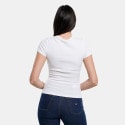 Tommy Jeans Slim Badge Rib Γυναικείο T-Shirt