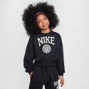 Nike Steertwear Club Flee Boxy Crew GX Star Παιδικό Φούτερ