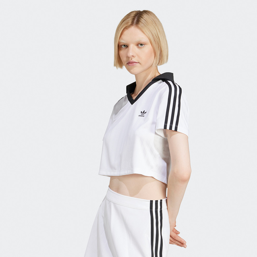 adidas Originals adidas Originals V-Neck Polo Γυναικείο T-Shirt (9000213368_1539)