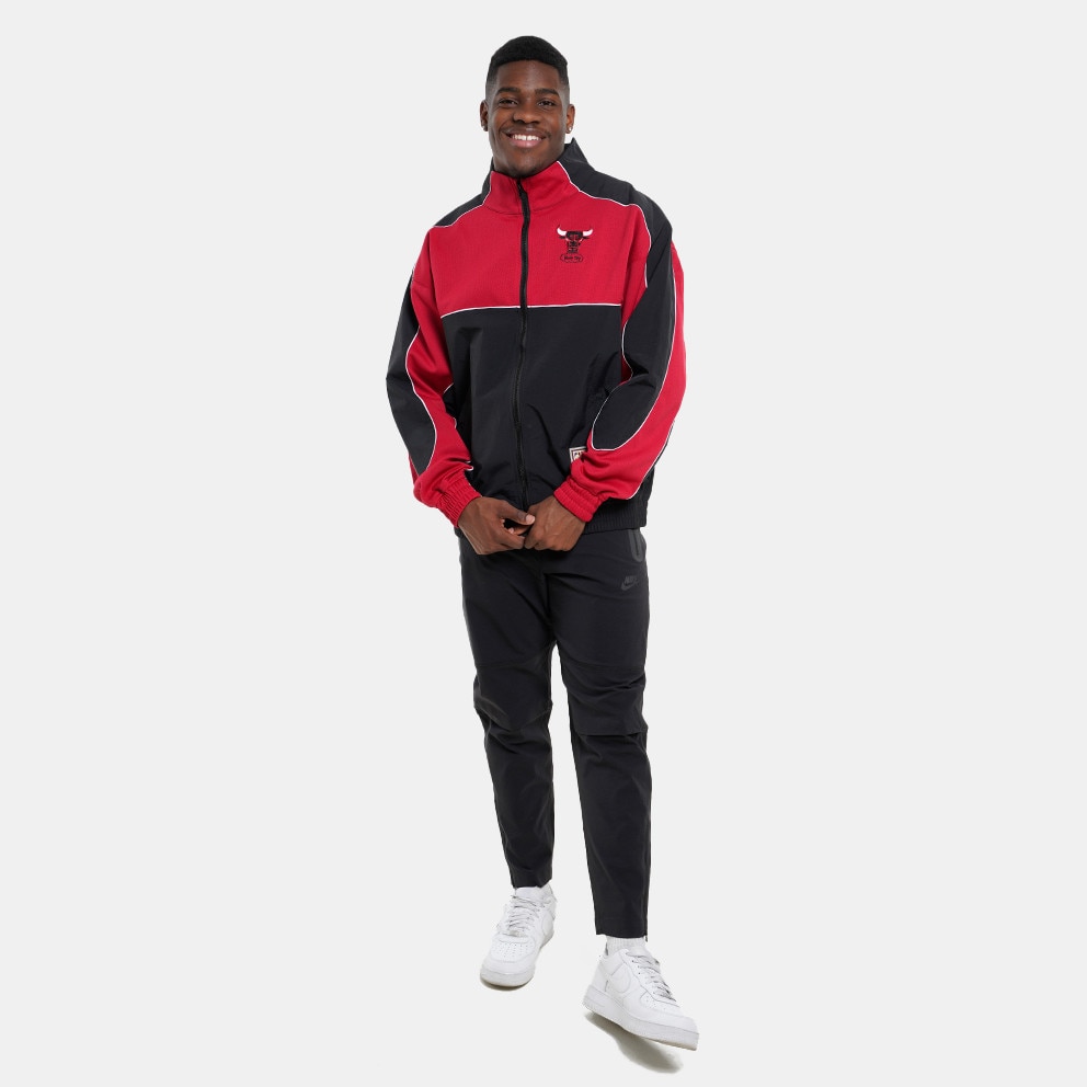 Mitchell & Ness Nba Mesh Nylon Jacket Bulls