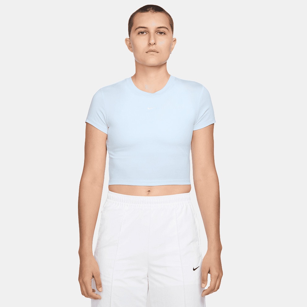 Nike Nike Sportswear Chill Knit Γυναικείο Cropped T-Shirt (9000209169_82579) 2025