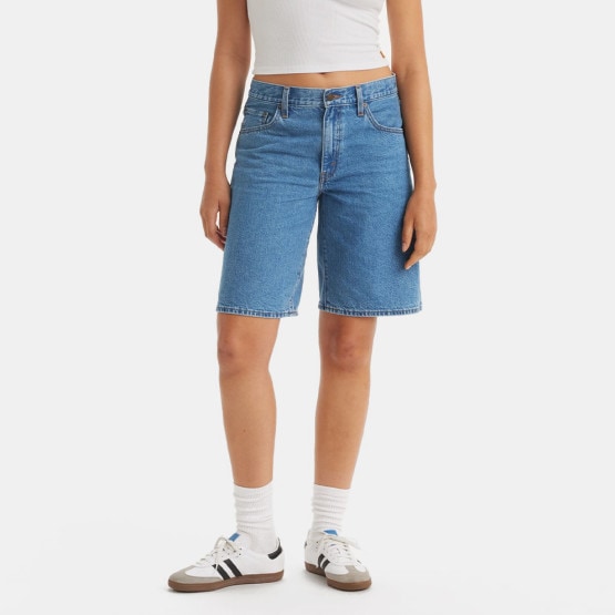 Levi's Baggy Dad Jort Dark Indigo - Flat Finish