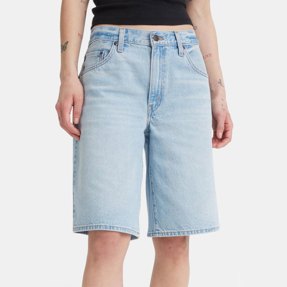 Levi's Baggy Dad Jort Light Indigo - Worn In