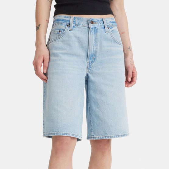 Levi's Baggy Dad Jort Light Indigo - Worn In