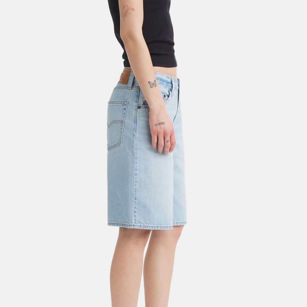 Levi's Baggy Dad Jort Light Indigo - Worn In