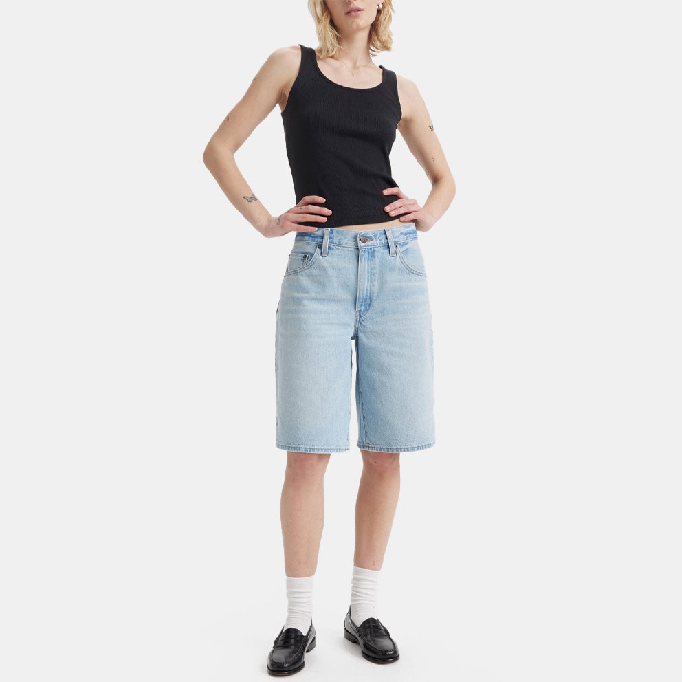 Levi's Baggy Dad Jort Light Indigo - Worn In