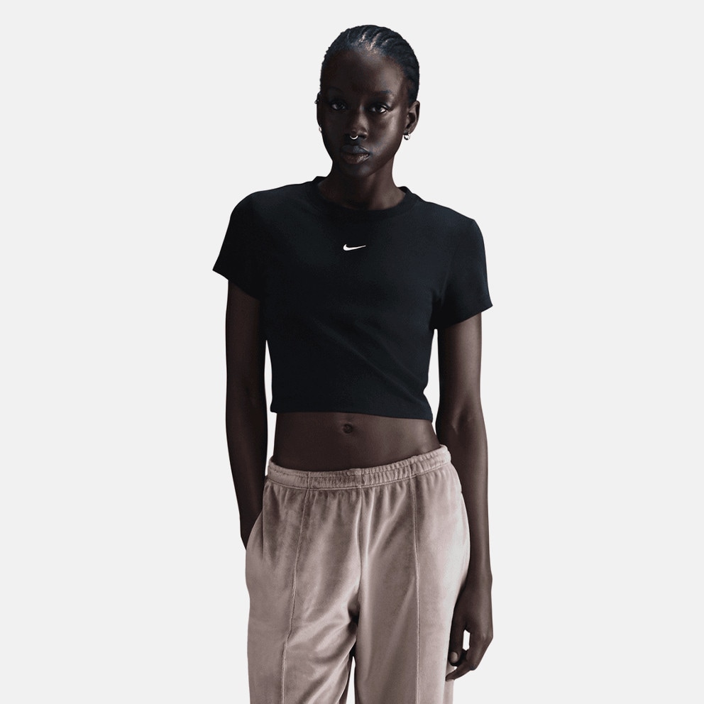 Nike Sportswear Chill Knit Γυναικείο Cropped T-Shirt
