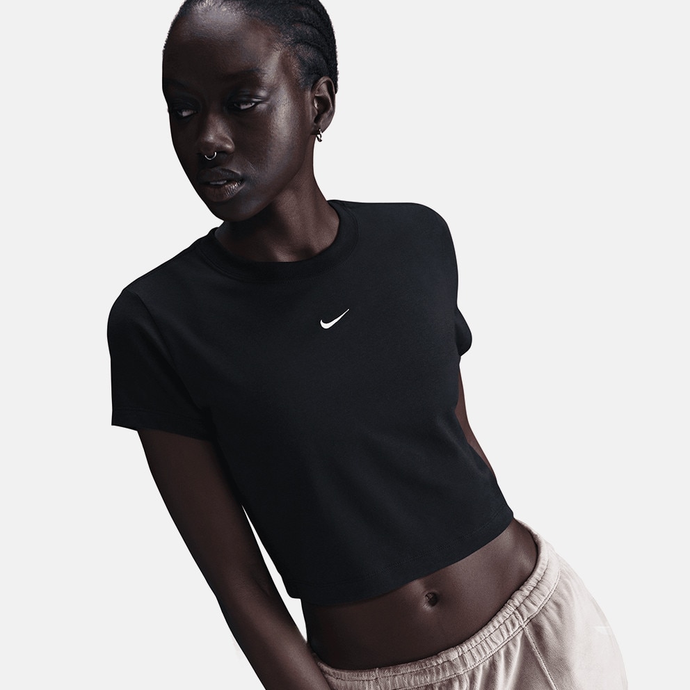 Nike Sportswear Chill Knit Γυναικείο Cropped T-Shirt