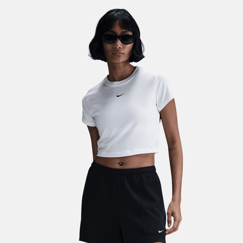 Nike Sportswear Chill Knit Γυναικείο Cropped T-Shirt