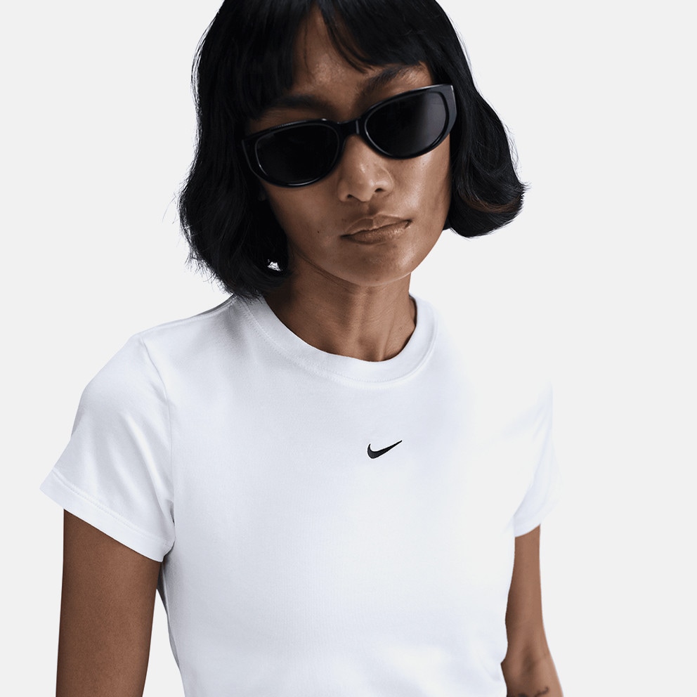 Nike Sportswear Chill Knit Γυναικείο Cropped T-Shirt