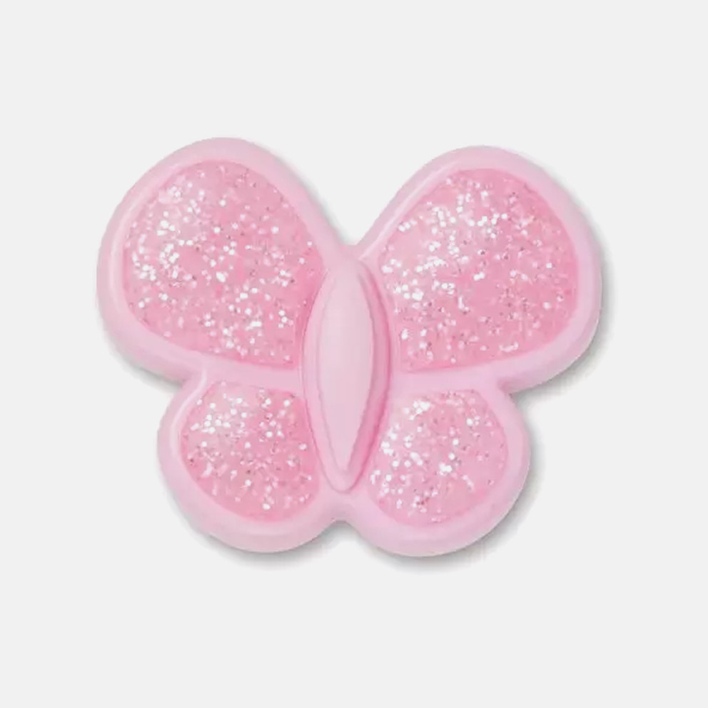 Crocs Jibbitz Tiny Pink Glitter Butterfly