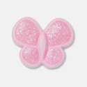 Crocs Jibbitz Tiny Pink Glitter Butterfly