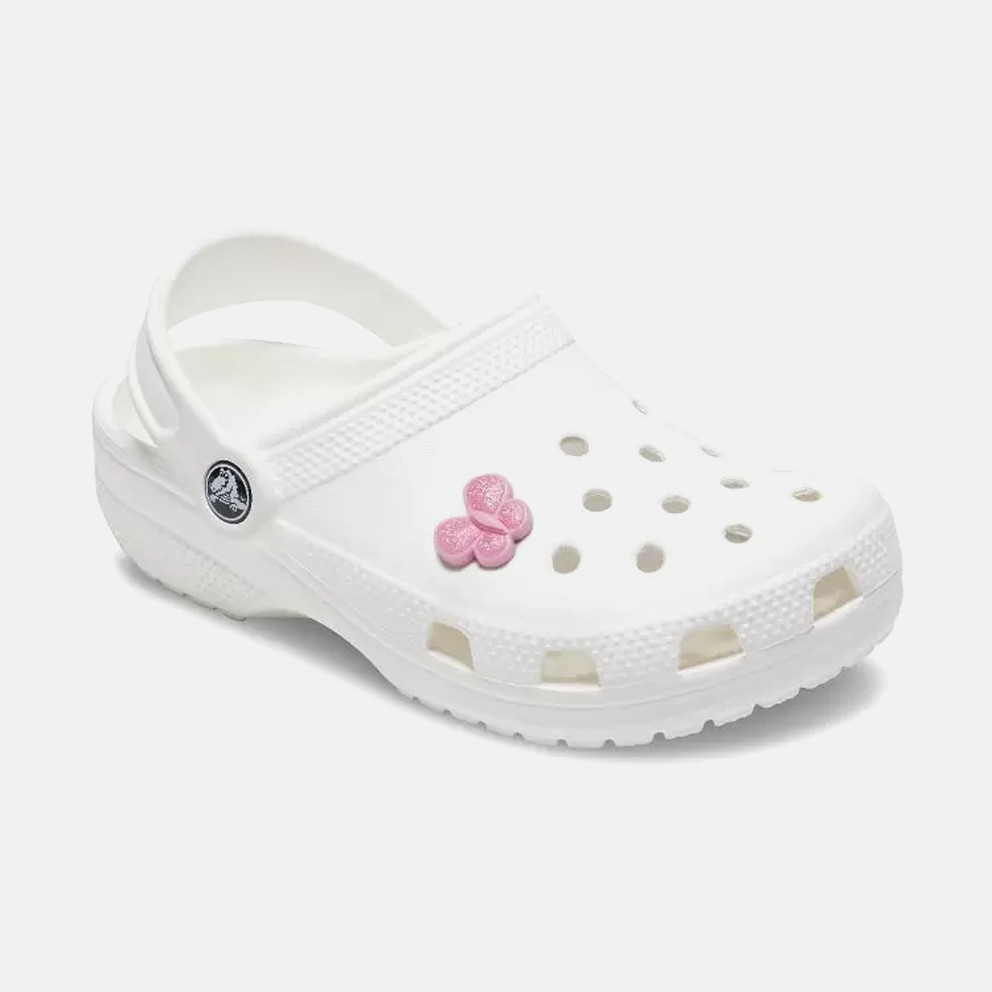 Crocs Jibbitz Tiny Pink Glitter Butterfly