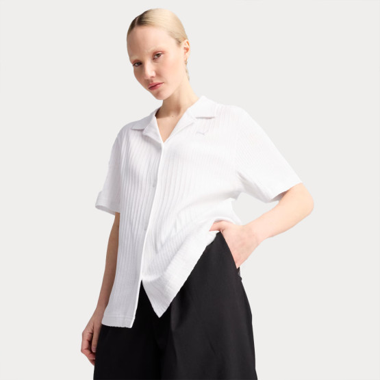 Puma Wardrobe Ess Shirt Pointelle