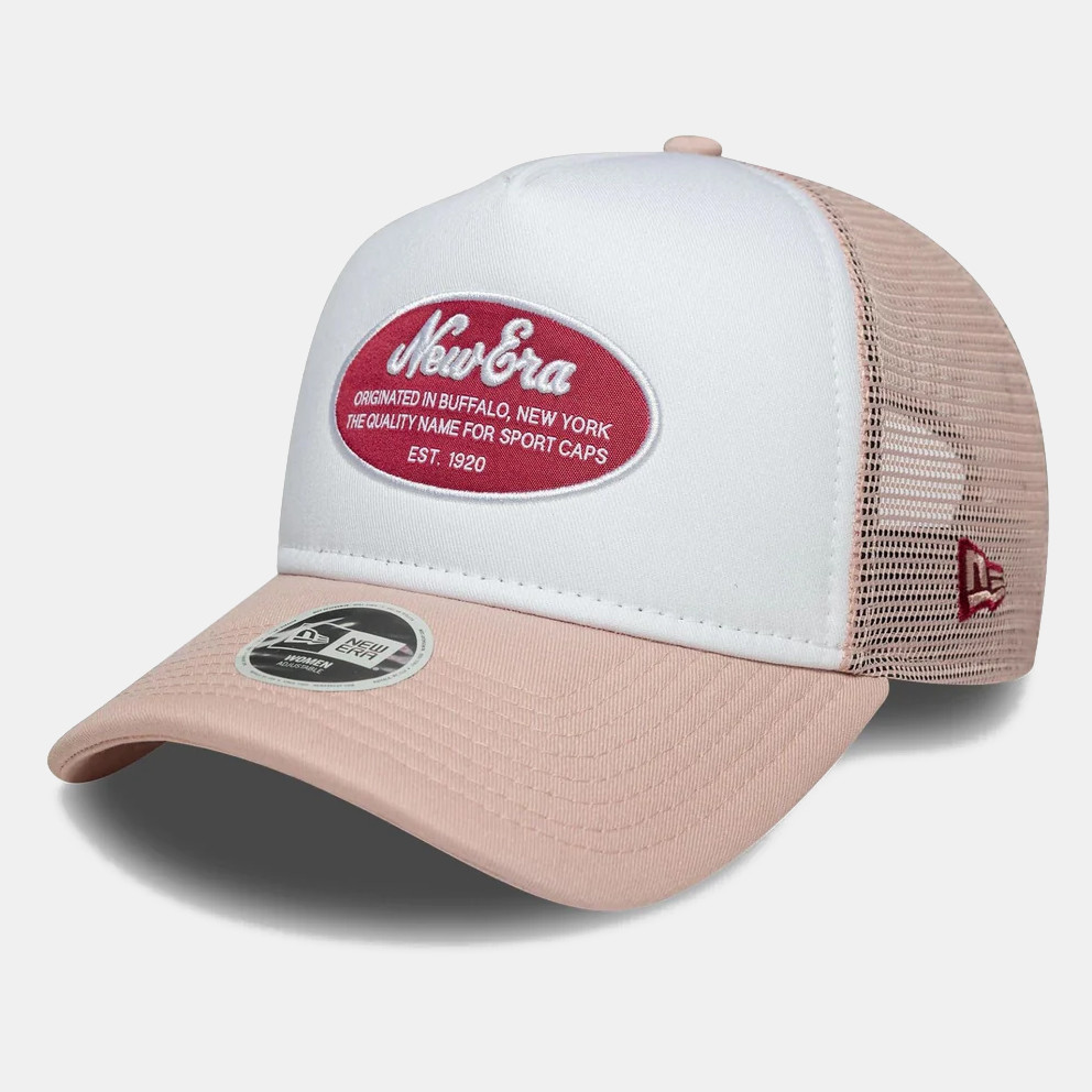 New Era Oval Foam Patch Trucker Hat