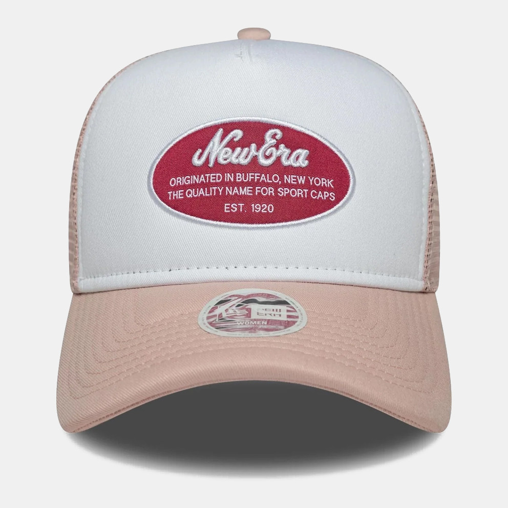 New Era Oval Foam Patch Trucker Hat