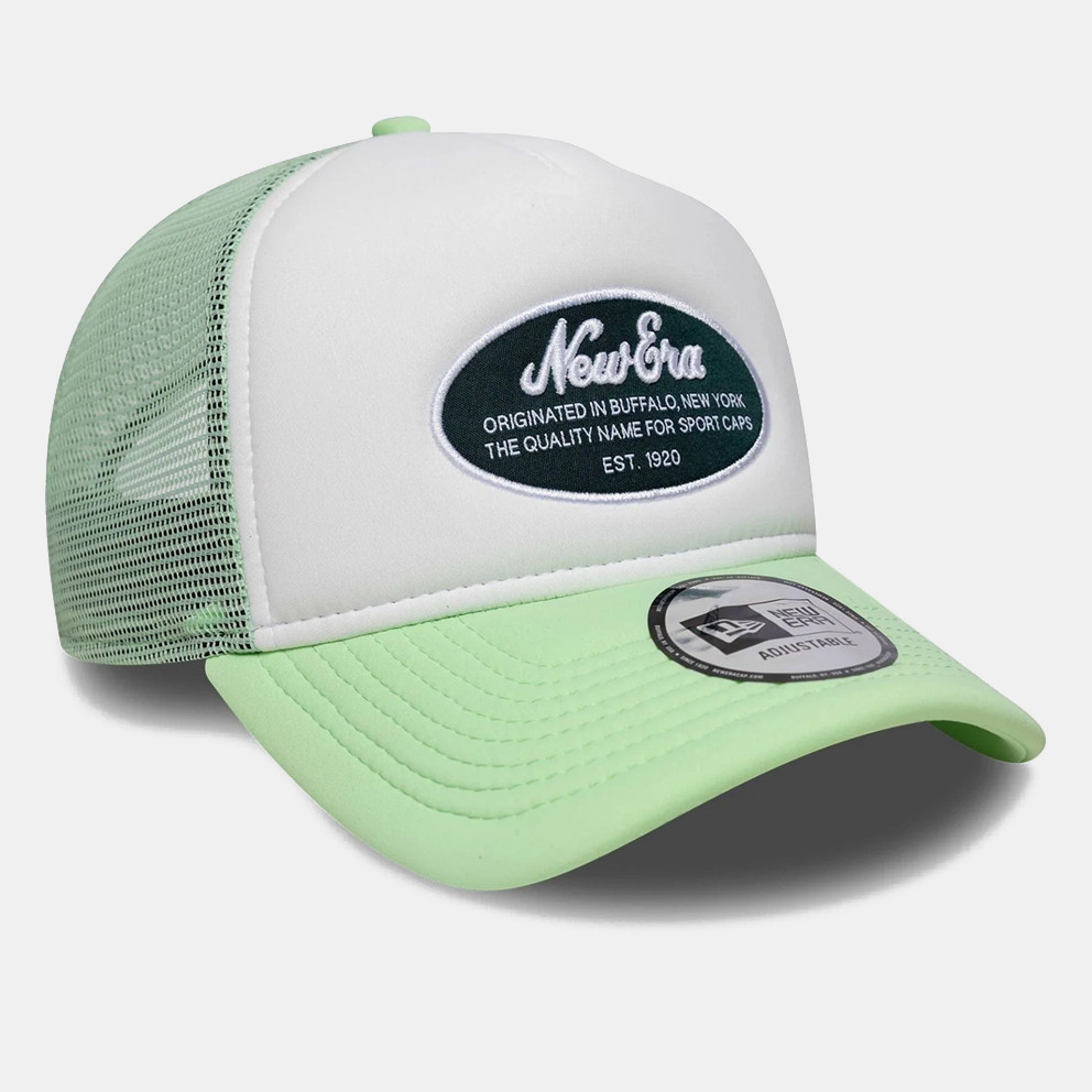 New Era Oval Foam Patch Trucker Hat