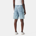 Levi's 94 Baggy Cargo Short Med Indigo - Worn In