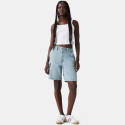 Levi's 94 Baggy Cargo Short Med Indigo - Worn In