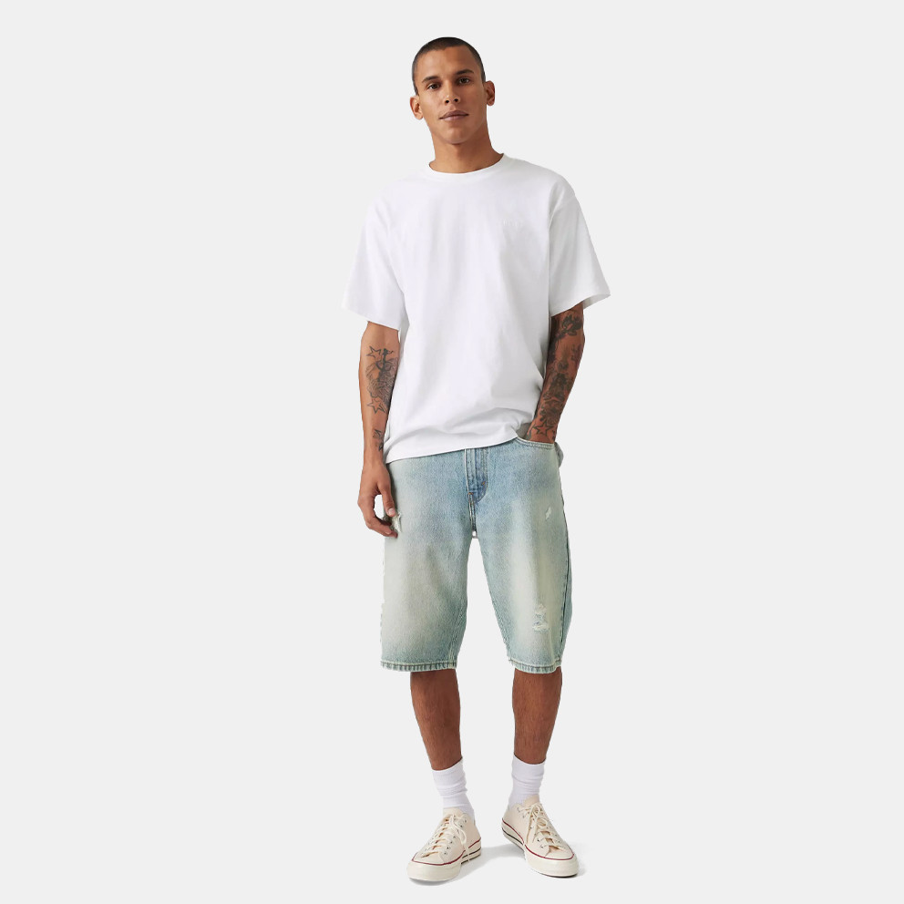Levi's 469 Loose Shorts Light Indigo - Worn In