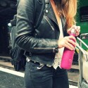 Chilly's Matte Pink Ανοξείδωτο Μπουκάλι Θερμός 0,5 L