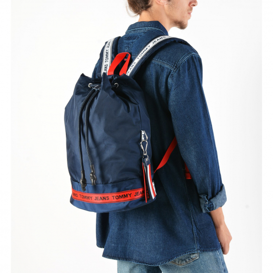 Tommy Jeans Logo Tape Bucket - Unisex Σακίδιο Πλάτης