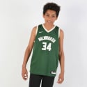 Nike NBA Giannis Antetokounmpo Milwaukee Bucks Icon Edition Swingman Παιδική Φανέλα