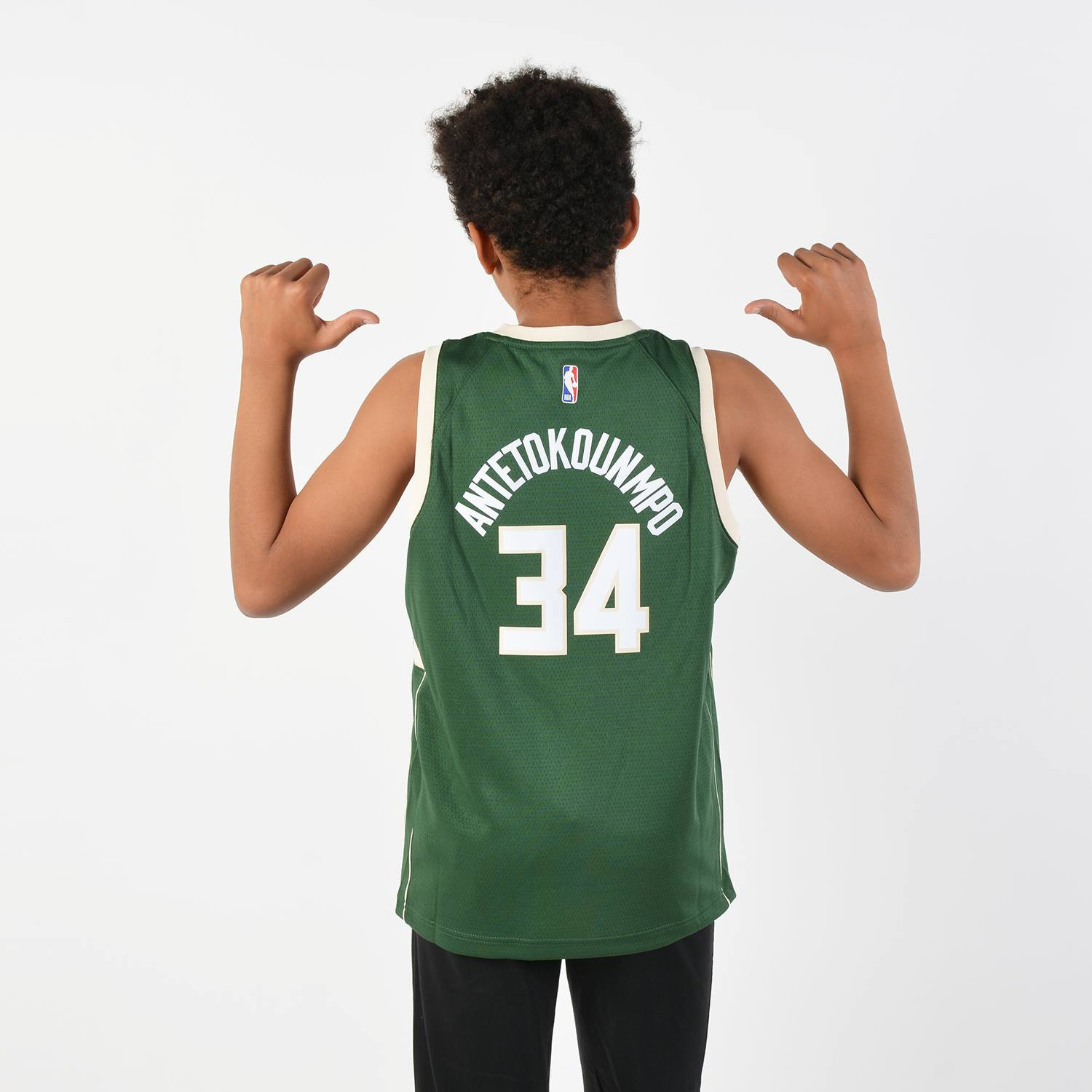Nike NBA Giannis Antetokounmpo Milwaukee Bucks Icon Edition Swingman Παιδική Φανέλα (9000026273_2074) φωτογραφία