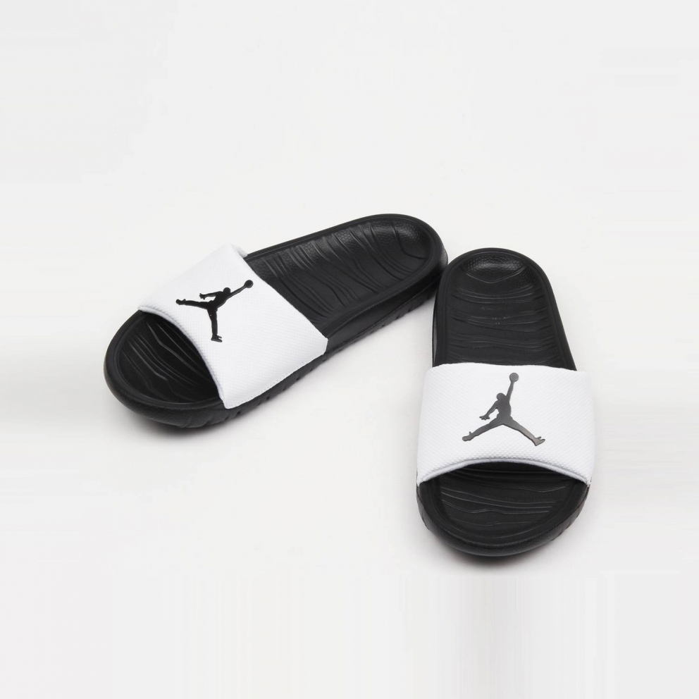 jordan break slides white