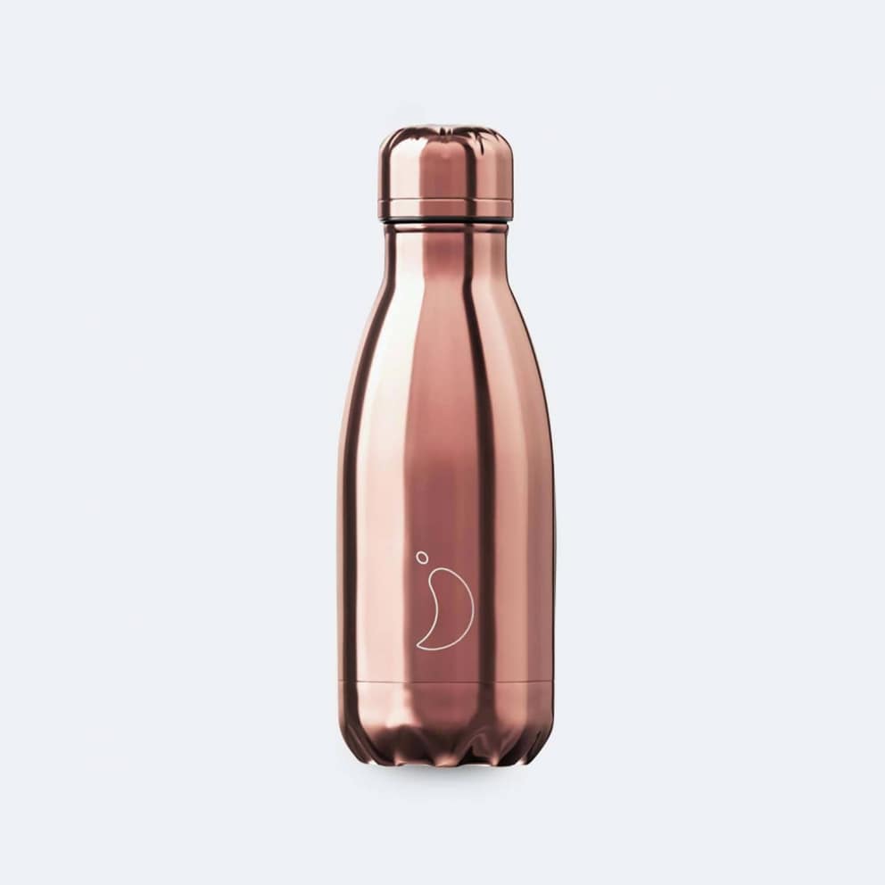 Chilly's Metal Rose Gold Ανοξείδωτο Μπουκάλι Θερμός 260ml