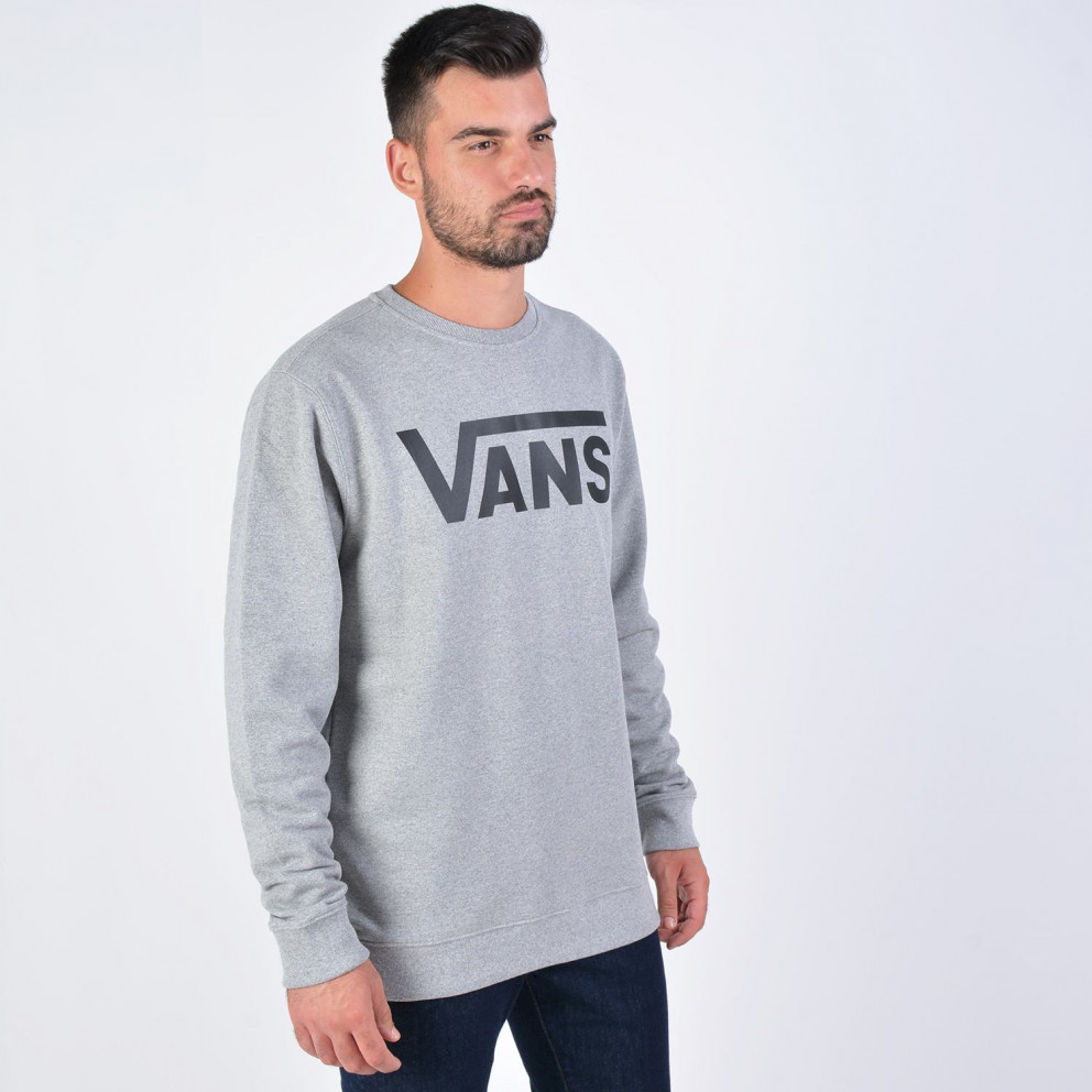 reebok men's heather cotton fleece heather crewneck sweatshirt